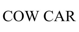 COW CAR trademark