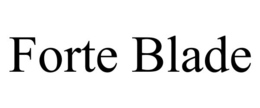 FORTE BLADE trademark