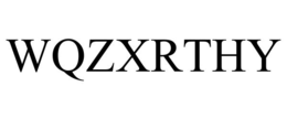 WQZXRTHY trademark