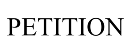 PETITION trademark