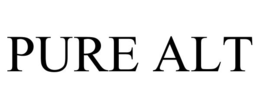 PURE ALT trademark