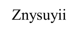 ZNYSUYII trademark