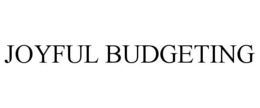 JOYFUL BUDGETING trademark