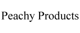 PEACHY PRODUCTS trademark