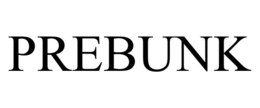 PREBUNK trademark