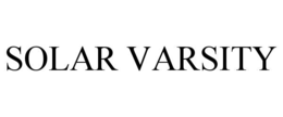 SOLAR VARSITY trademark