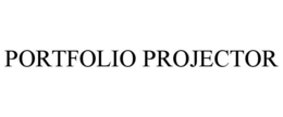 PORTFOLIO PROJECTOR trademark