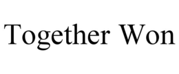 TOGETHER WON trademark