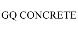 GQ CONCRETE trademark