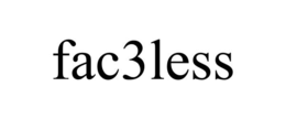 FAC3LESS trademark