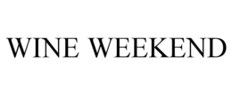 WINE WEEKEND trademark