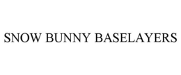 SNOW BUNNY BASELAYERS trademark
