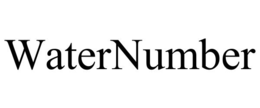 WATERNUMBER trademark