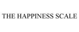 THE HAPPINESS SCALE trademark