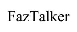 FAZTALKER trademark