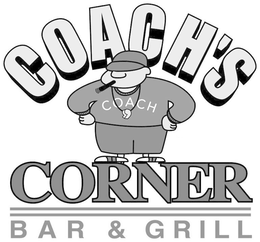 COACH'S CORNER BAR & GRILL COACH trademark