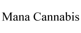 MANA CANNABIS trademark