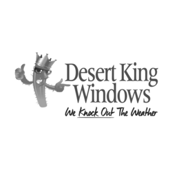DESERT KING WINDOWS WE KNOCK OUT THE WEATHER trademark