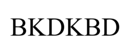 BKDKBD trademark