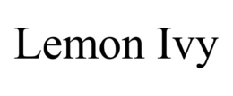 LEMON IVY trademark