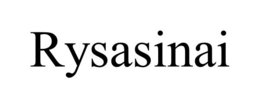 RYSASINAI trademark