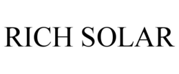 RICH SOLAR trademark
