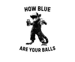 HOW BLUE ARE YOUR BALLS trademark