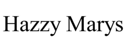 HAZZY MARYS trademark