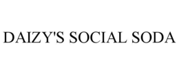 DAIZY'S SOCIAL SODA trademark
