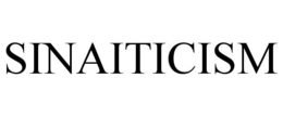 SINAITICISM trademark