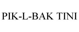 PIK-L-BAK TINI trademark