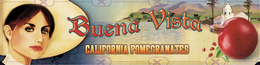 BUENA VISTA CALIFORNIA POMEGRANATES trademark