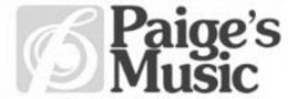 PAIGE'S MUSIC trademark