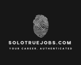 STJ SOLOTRUEJOBS.COM YOUR CAREER, AUTHENTICATED trademark