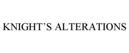 KNIGHT’S ALTERATIONS trademark