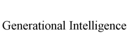 GENERATIONAL INTELLIGENCE trademark