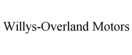 WILLYS-OVERLAND MOTORS trademark