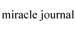 MIRACLE JOURNAL trademark
