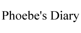 PHOEBE'S DIARY trademark