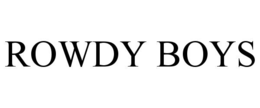 ROWDY BOYS trademark
