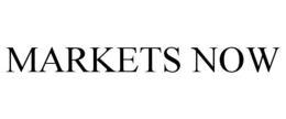 MARKETS NOW trademark
