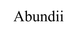 ABUNDII trademark