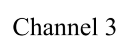 CHANNEL 3 trademark