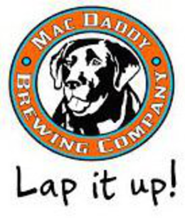 LAP IT UP! MAC DADDY BREWING COMPANY O trademark