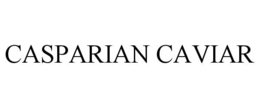 CASPARIAN CAVIAR trademark