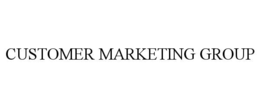 CUSTOMER MARKETING GROUP trademark
