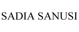 SADIA SANUSI trademark