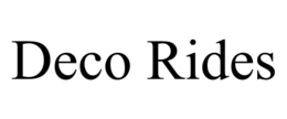 DECO RIDES trademark