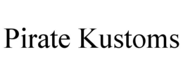 PIRATE KUSTOMS trademark