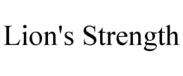 LION'S STRENGTH trademark